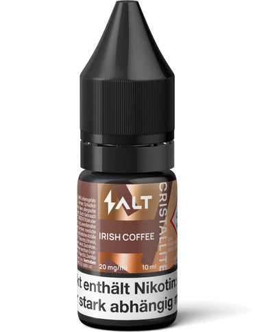 Salt Cristallite E-Liquid Irish Coffee 10ml Bottle