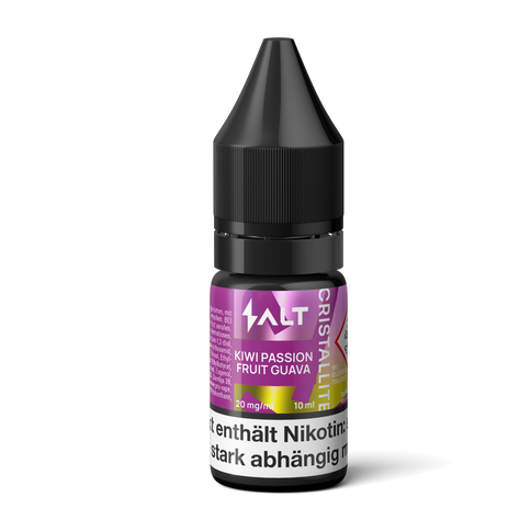 SALT Cristallite E-Liquid Kiwi Passion Fruit Guava 20mg/ml 