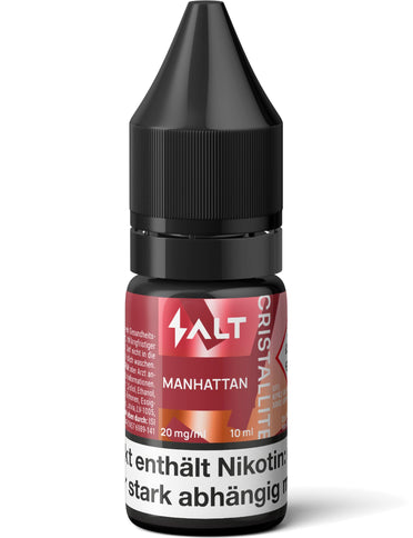 Salt Cristallite E-Liquid Manhattan 10ml Bottle
