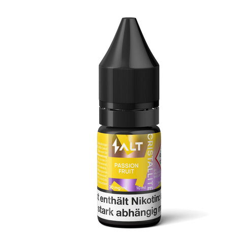 Salt Cristallite E-Liquid Passion Fruit 10ml Bottle