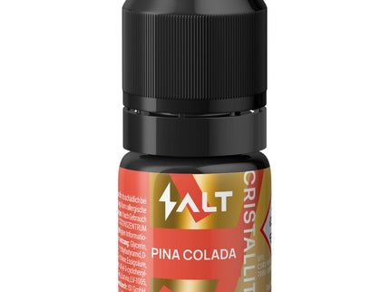 Salt Cristallite E-Liquid Pina Colada 10ml Bottle