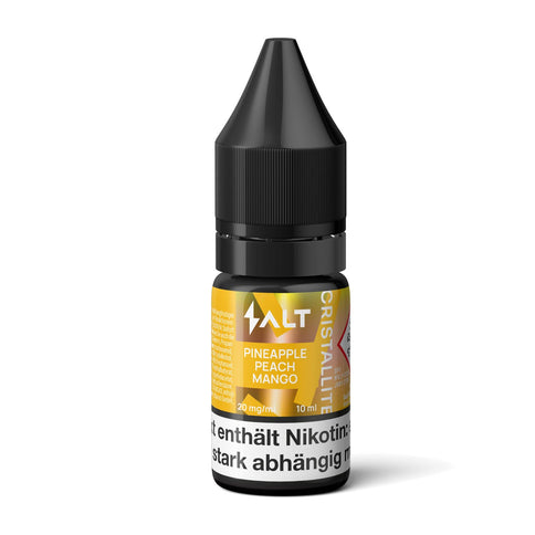 Salt Cristallite E-Liquid Pineapple Peach Mango 10ml Bottle