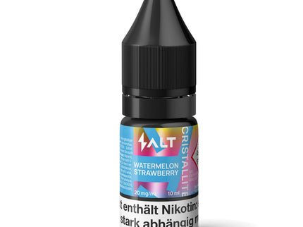 Salt Cristallite E-Liquid Watermelon Strawberry 10ml Bottle