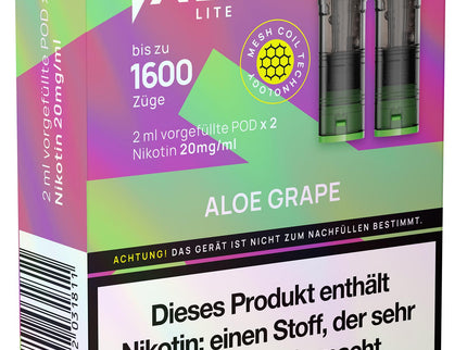 Salt+ LITE 2er PODs - Aloe Grape