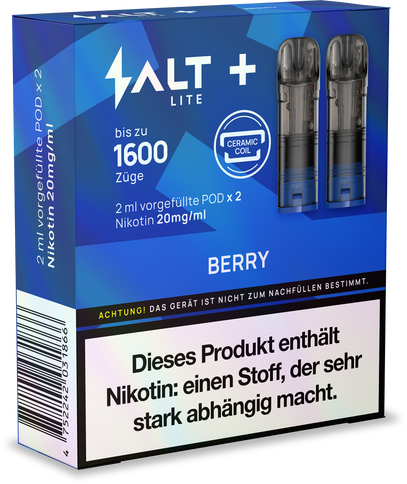 SALT Plus LITE Pod System Berry 20mg/ml 