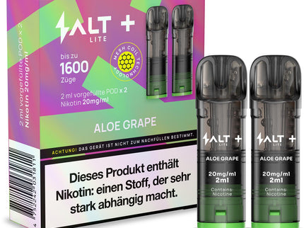Salt+ LITE 2er PODs - Aloe Grape