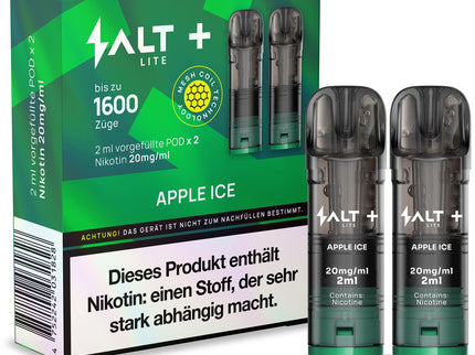 Salt Plus Lite Pods 2er Packung Apple Ice 4ml Combo