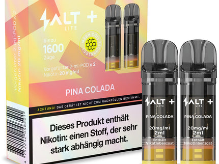 Salt Plus Lite Pods 2er Packung Pina Colada 4ml Combo