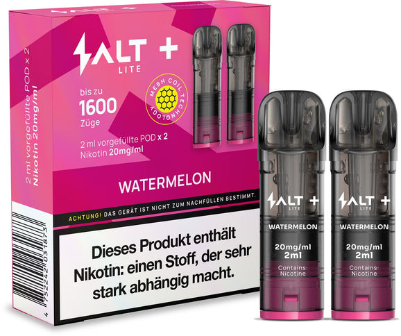 Salt Plus Lite Pods 2er Packung Watermelon 4ml Combo