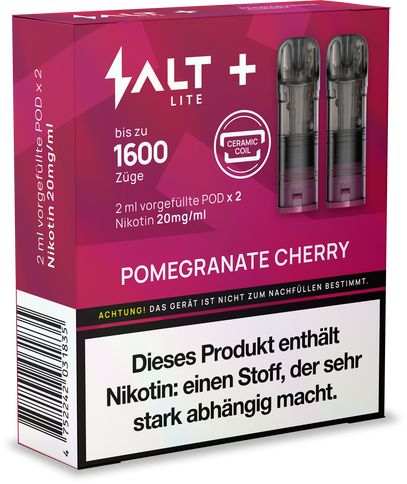 SALT Plus LITE Pod System Pomegranate Cherry 20mg/ml 