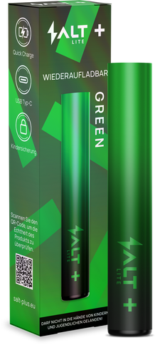 SALT Plus LITE Pod System Gerät Green 