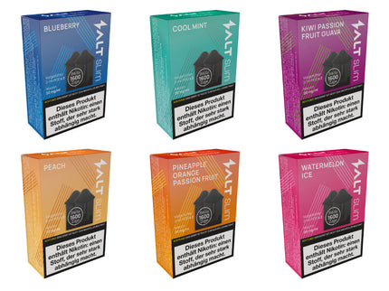 Salt Slim 2er Pods mit verschiedenen Geschmacksrichtungen