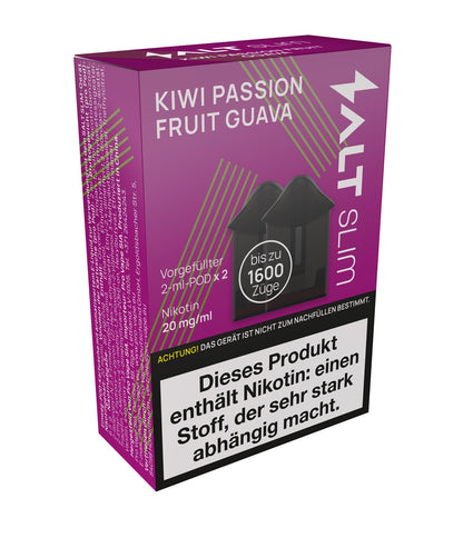 Salt Slim Pods 2er Packung Kiwi Passion Fruit Guava 4ml