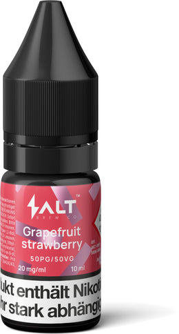 Salt E-Liquid Grapefruit Strawberry 10ml Bottle