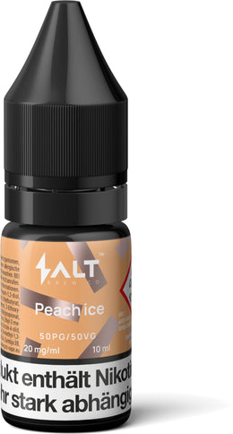 Salt E-Liquid Peach Ice 10ml Bottle
