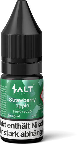 Salt E-Liquid Strawberry Apple 10ml Bottle