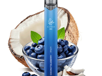 Elfbar 800 Coconut Blueberry 20mg Einweg E-Zigarette