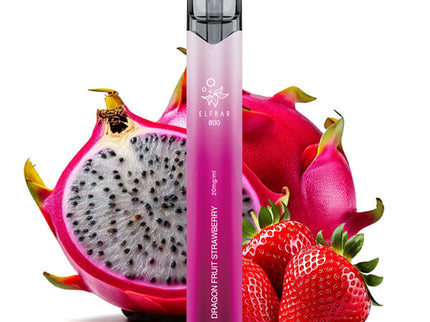 Elfbar 800 Dragon Fruit Strawberry 20mg Einweg E-Zigarette