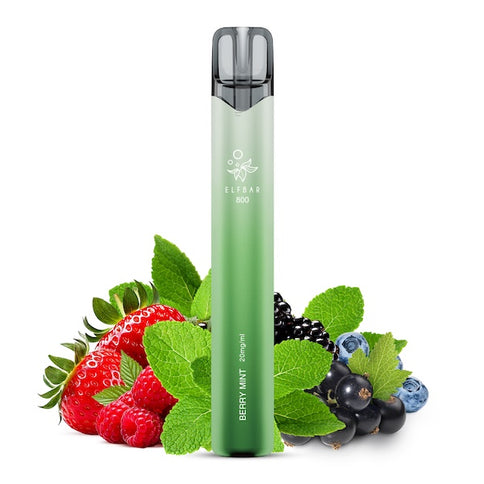 Elfbar 800 Berry Mint 20mg Einweg E-Zigarette