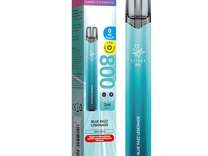 ELF BAR 800 Zero Blueberry 0mg nikotinfreie Einweg E-Zigarette