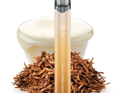 Elfbar 800 Cream Tabacco 20mg Einweg E-Zigarette
