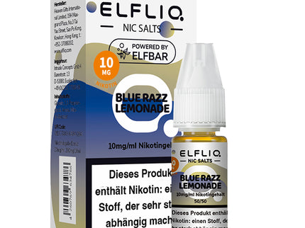 Elf Bar Elfliq Blue Razz Lemonade 10mg Nikotinsalz Liquid