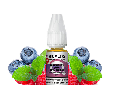 Elf Bar Elfliq Blueberry Sour Raspberry 20mg Nikotinsalz Liquid