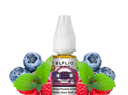 Elf Bar Elfliq Blueberry Sour Raspberry 10mg Nikotinsalz Liquid