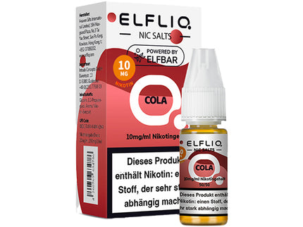 Elf Bar Elfliq Cola 10mg Nikotinsalz Liquid