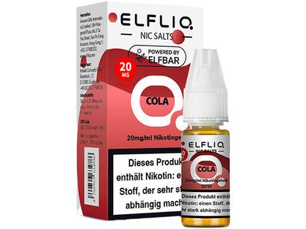 Elf Bar Elfliq Cola 20mg Nikotinsalz Liquid