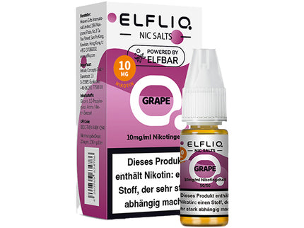 Elf Bar Elfliq Grape 10mg Nikotinsalz Liquid