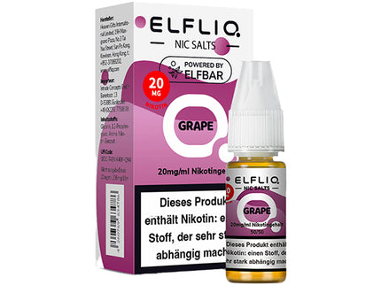 Elf Bar Elfliq Grape 20mg Nikotinsalz Liquid