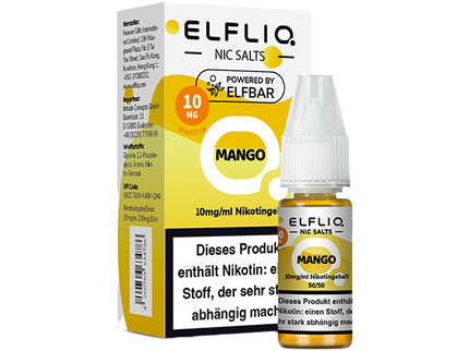 Elf Bar Elfliq Mango 10mg Nikotinsalz Liquid