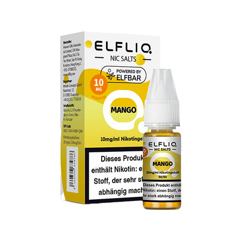 Elf Bar Elfliq Mango 10mg Nikotinsalz Liquid