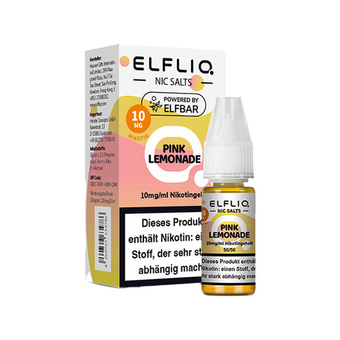 Elf Bar Elfliq Pink Lemonade 10mg Nikotinsalz Liquid