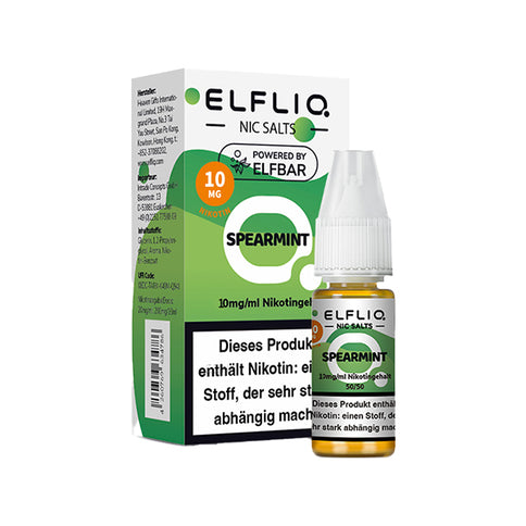 Elf Bar Elfliq Spearmint 10mg Nikotinsalz Liquid
