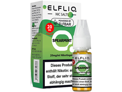 Elf Bar Elfliq Spearmint 20mg Nikotinsalz Liquid
