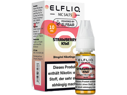 Elf Bar Elfliq Strawberry Kiwi 10mg Nikotinsalz Liquid