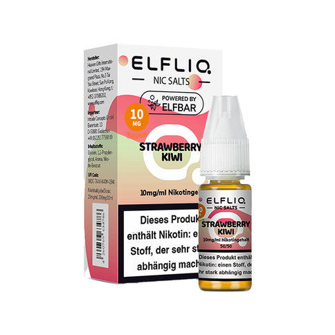 Elf Bar Elfliq Strawberry Kiwi 10mg Nikotinsalz Liquid