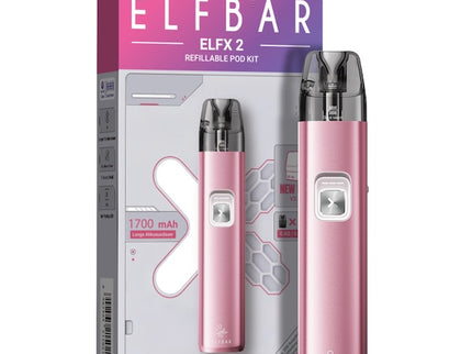 Elfbar ELFX 2 Kit Berry Pink wiederaufladbares kit