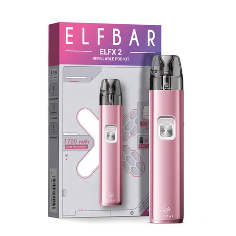 Elfbar ELFX 2 Kit Berry Pink wiederaufladbares kit