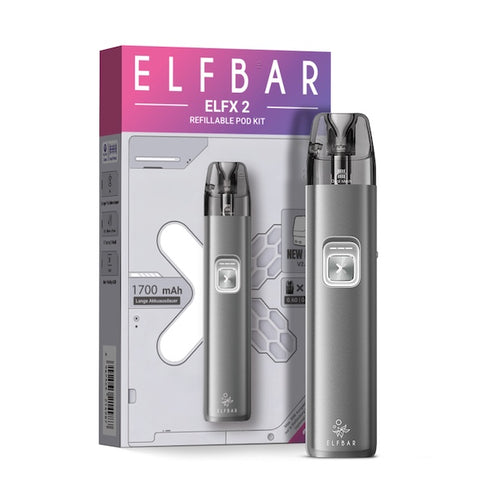 Elfbar ELFX 2 Kit Space Grey wiederaufladbares kit