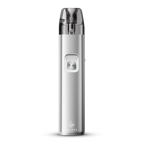 Elfbar ELFX 2 Kit Titanium Silver wiederaufladbares Pod-System