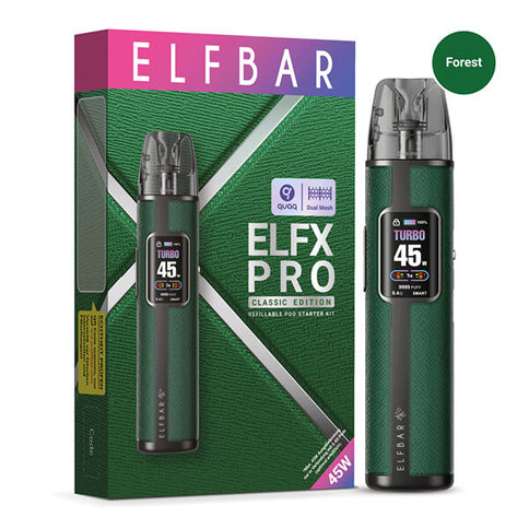 Elf Bar ELFX Pro Classic Edition Forest wiederaufladbares Pod-System