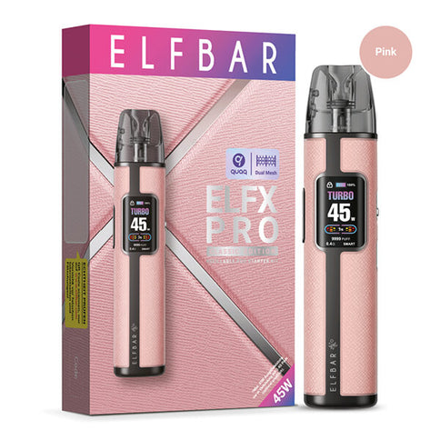 Elf Bar ELFX Pro Classic Edition Pink wiederaufladbares Pod-System