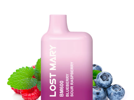 Lost Mary BM600 Blueberry Sour Raspberry 20mg Einweg E-Zigarette