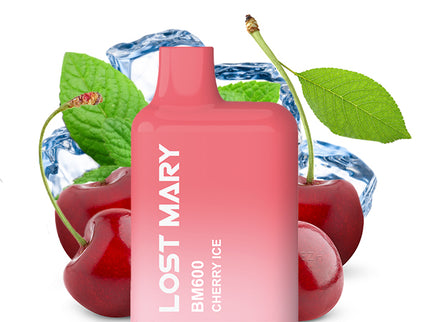 Lost Mary BM600 Cherry Ice 20mg Einweg E-Zigarette