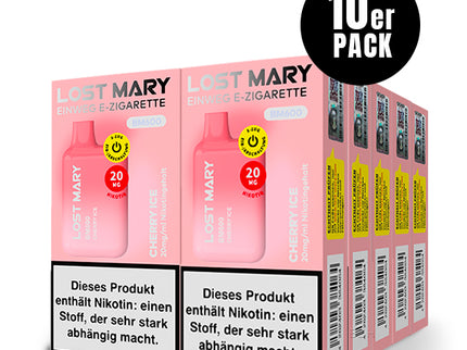 Lost Mary BM600 Cherry Ice 20mg 10er pack