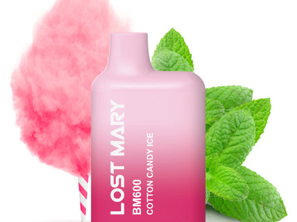 Lost Mary BM600 Cotton Candy Ice 20mg Einweg E-Zigarette