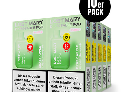 Lost Mary BM600 Crazy Apple 20mg 10er pack